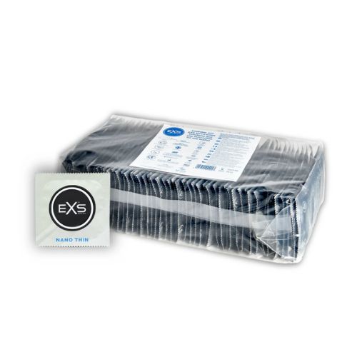 EXS Nano Thin Condoms 100 pack from Online Poppers UK